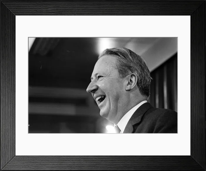 Framed Print : Edward Heath seen here speaking at a consevative party dinner March 1966 Edward Heath Framed Print : Edward Heath seen here speaking at a consevative party dinner March 1966 Edward Heath