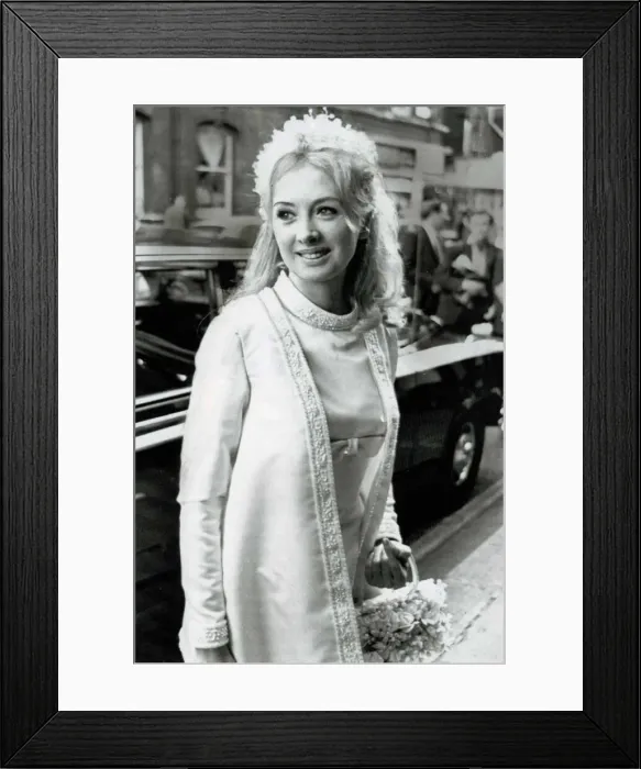Framed Print : Julie Cavell Actress October 1969 Framed Print : Julie Cavell Actress October 1969