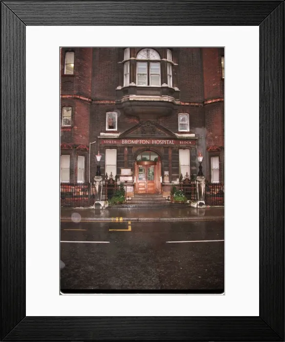 Framed Print : Brompton Hospital 1995