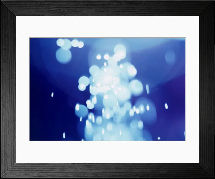 Framed Print : Blue Ground Effect. May 1976 Framed Print : Blue Ground Effect. May 1976