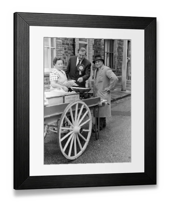 Framed Print : James Callaghan MP October 1964 out on the hustings in Cardiff South Framed Print : James Callaghan MP October 1964 out on the hustings in Cardiff South