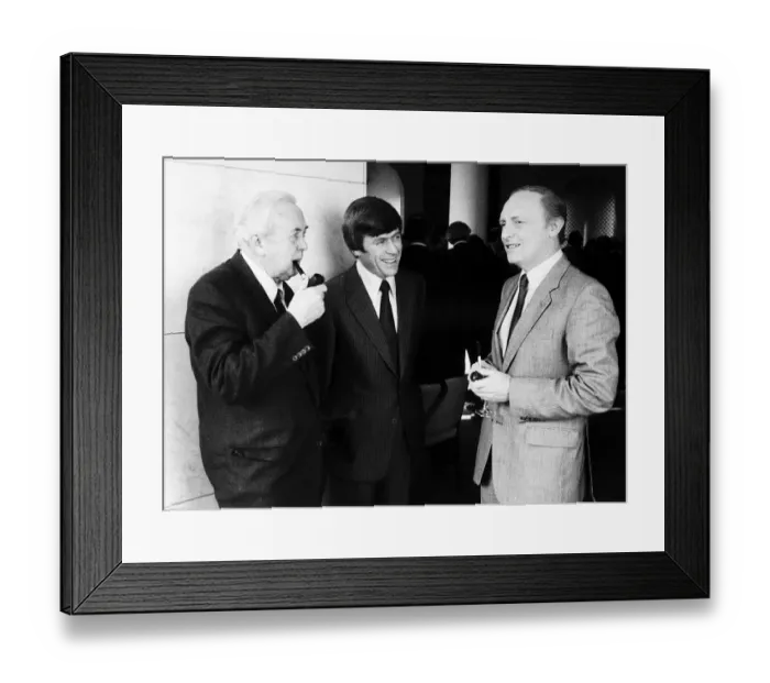 Framed Print : Neil Kinnock in the company of Harold Wilson and Mike Yarwood. Circa 1982 Framed Print : Neil Kinnock in the company of Harold Wilson and Mike Yarwood. Circa 1982