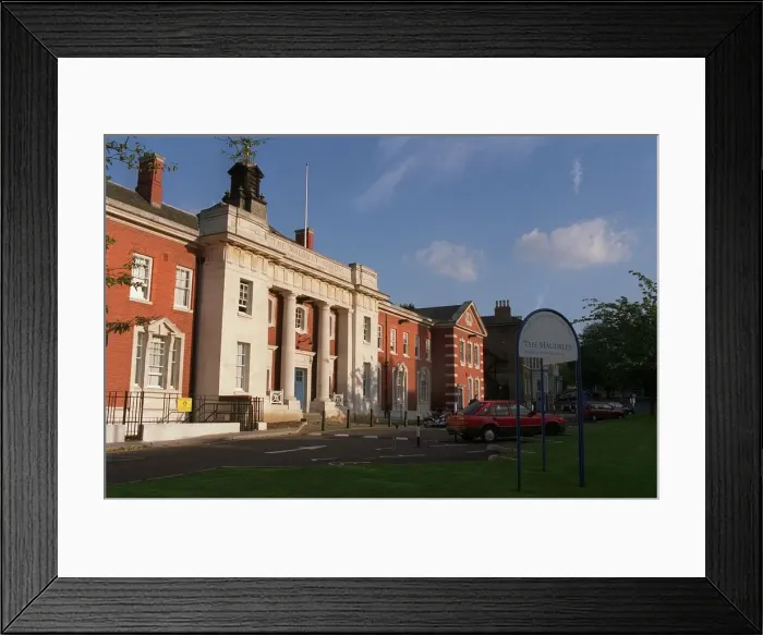 Framed Print : The Maudsley Hospital in South London, October 1999