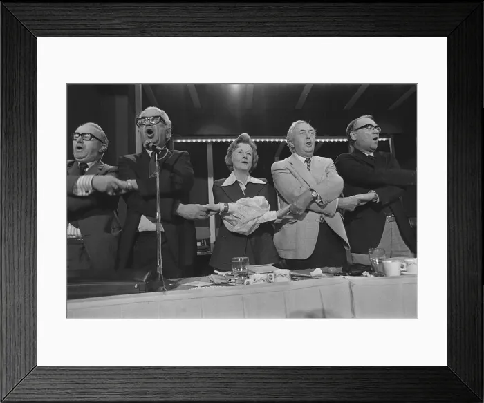 Framed Print : As the 1975 Labour Party Conference draws to a close, Ian Mikado Framed Print : As the 1975 Labour Party Conference draws to a close, Ian Mikado
