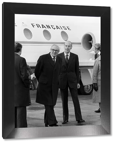 James Callaghan Dec 1977 meets The French President Giscard d