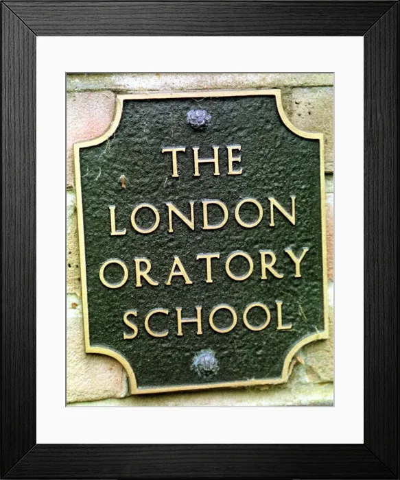 Framed Print : The London Oratory School September 1999, where 7 pupils have been arrested from Framed Print : The London Oratory School September 1999, where 7 pupils have been arrested from