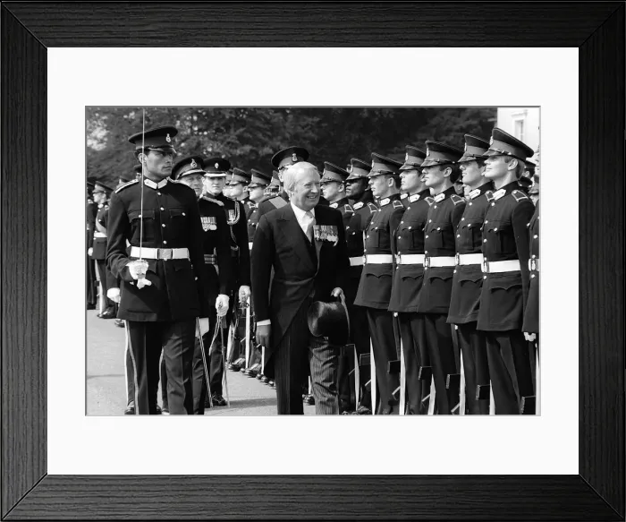 Framed Print : Edward Heath August 1972 Ted Heath at the Sovereign Framed Print : Edward Heath August 1972 Ted Heath at the Sovereign