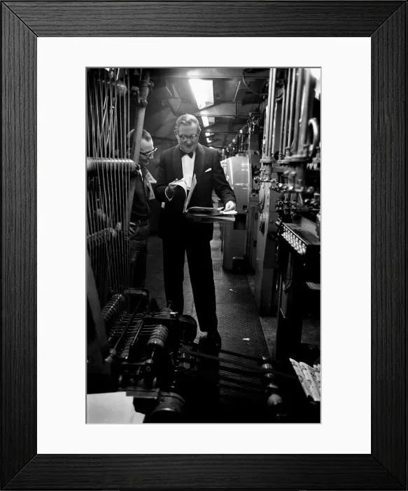 Framed Print : James Callaghan Chancellor of the Exchequer - Jan 1966 Framed Print : James Callaghan Chancellor of the Exchequer - Jan 1966