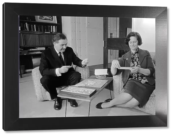 James Callaghan MP January 1963 and his wife