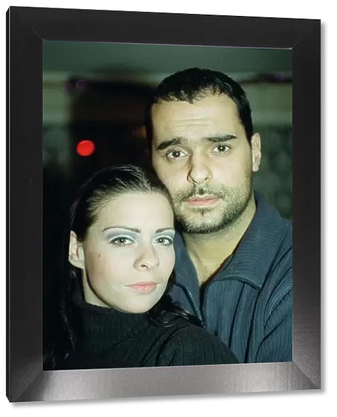 Linsey Dawn McKinsey topless model with her boyfriend Eastenders actor Michael Greco who