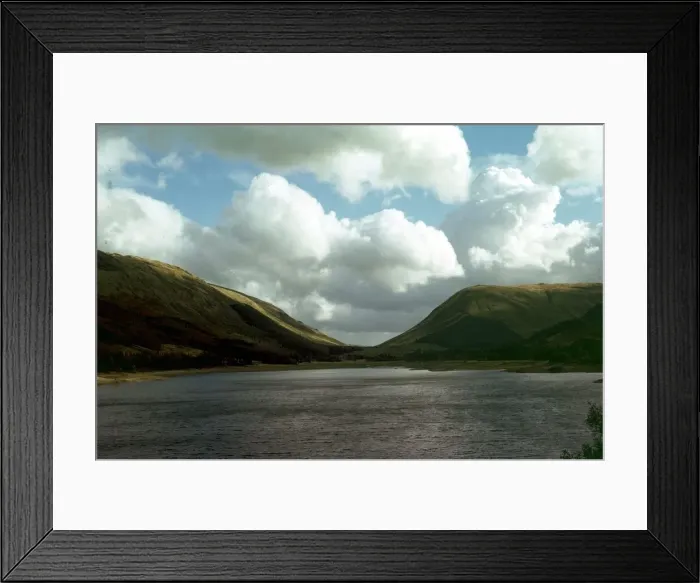 Framed Print : Lake District - Grasmere - June 1974 Scenic landscape - mountains water Framed Print : Lake District - Grasmere - June 1974 Scenic landscape - mountains water