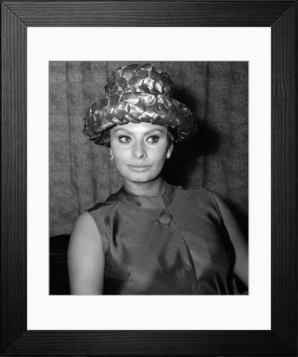 Framed Print : Sophia Loren October 1961 Actress in London Donald Zec Feature. com Framed Print : Sophia Loren October 1961 Actress in London Donald Zec Feature. com