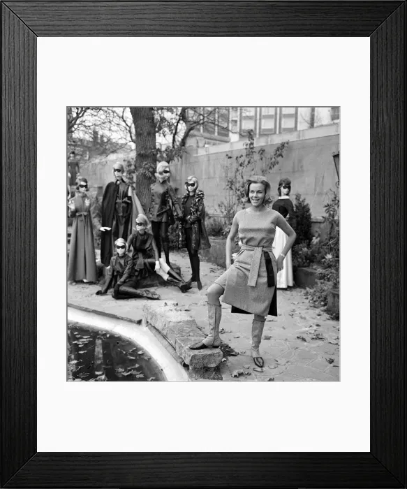 Framed Print : TV Programme The Avengers Oct 1963 Honor Blackman Framed Print : TV Programme The Avengers Oct 1963 Honor Blackman