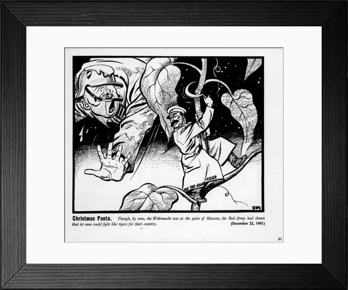 Framed Print : Christmas Panto. Though, by now, the Wehrmacht was at the gates of Framed Print : Christmas Panto. Though, by now, the Wehrmacht was at the gates of