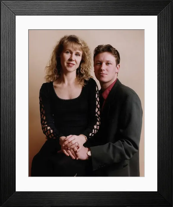 Framed Print : Josephine Buchan TV Presenter with Richard Bent Framed Print : Josephine Buchan TV Presenter with Richard Bent
