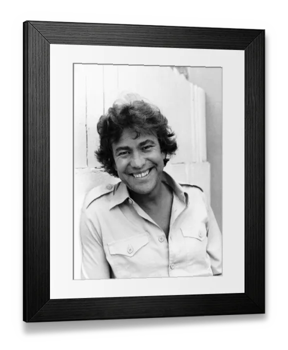 Framed Print : Gary Bond actor - May 1980 Framed Print : Gary Bond actor - May 1980