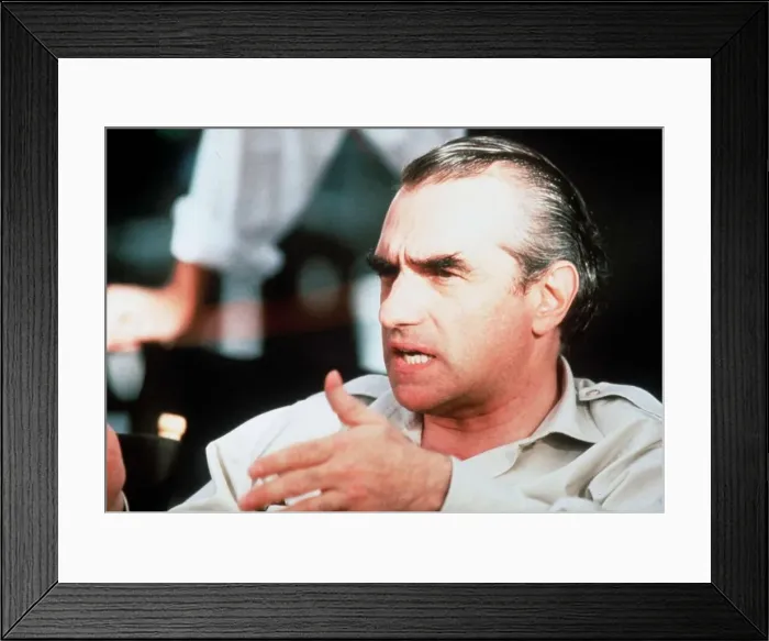 Framed Print : Martin Scorsese American film director 1991 Framed Print : Martin Scorsese American film director 1991
