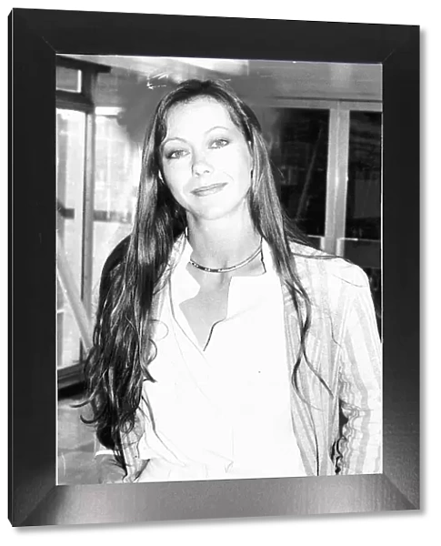 Jenny Agutter actress going to Los Angeles September 1984