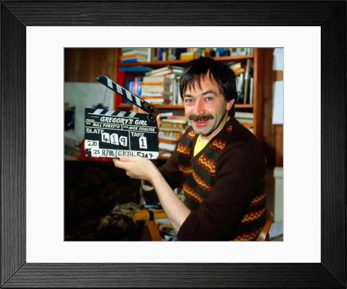 Framed Print : Bill Forsyth Scottish Film director June 1981 Framed Print : Bill Forsyth Scottish Film director June 1981