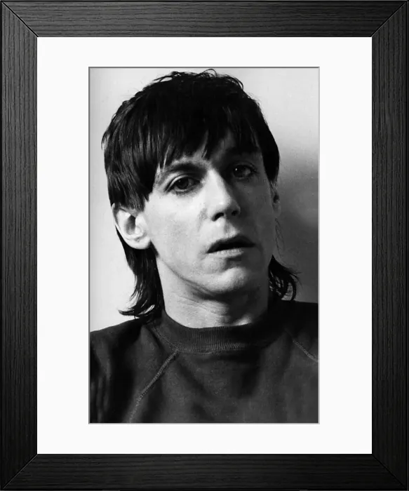 Framed Print : Iggy Pop American singer 1977
