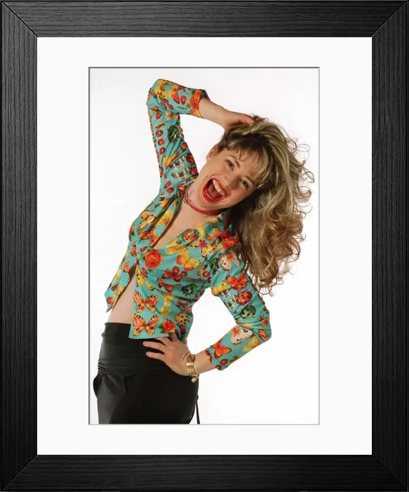 Framed Print : Katie Puckrick TV Presenter