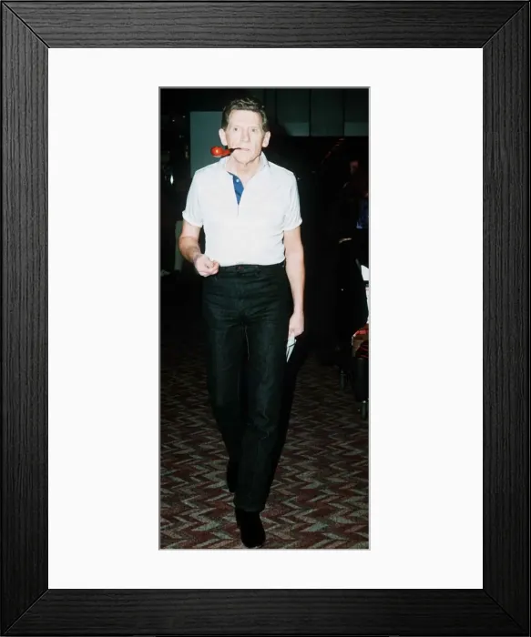 Framed Print : Jerry Lee Lewis American pop singer rock and roll 1989 Framed Print : Jerry Lee Lewis American pop singer rock and roll 1989