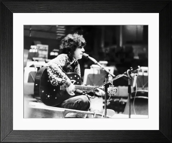 Framed Print : Donovan Scottish singer on stage 1973 at Royal Albert Hall London Framed Print : Donovan Scottish singer on stage 1973 at Royal Albert Hall London