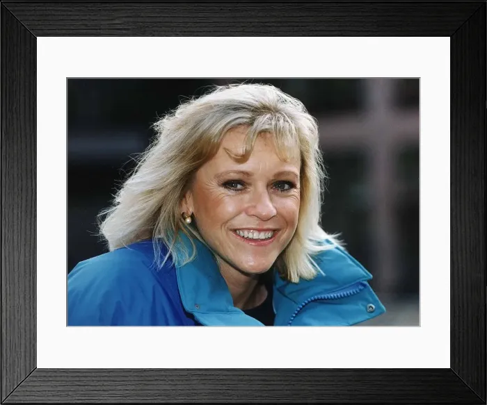 Framed Print : Sue Barker Ex Tennis player now TV Presenter Dbase Framed Print : Sue Barker Ex Tennis player now TV Presenter Dbase