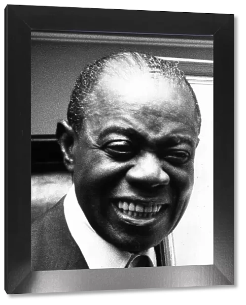 Louis Armstrong jazz trumpeter 1970