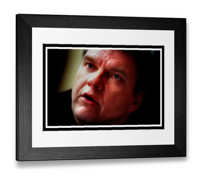 Framed Print : Meatloaf at the reopening of the new HMV shop in November 1998 Princes Street Edinburgh Framed Print : Meatloaf at the reopening of the new HMV shop in November 1998 Princes Street Edinburgh