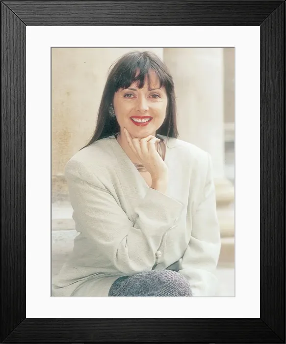 Framed Print : Carol Vorderman TV Presenter epd Framed Print : Carol Vorderman TV Presenter epd