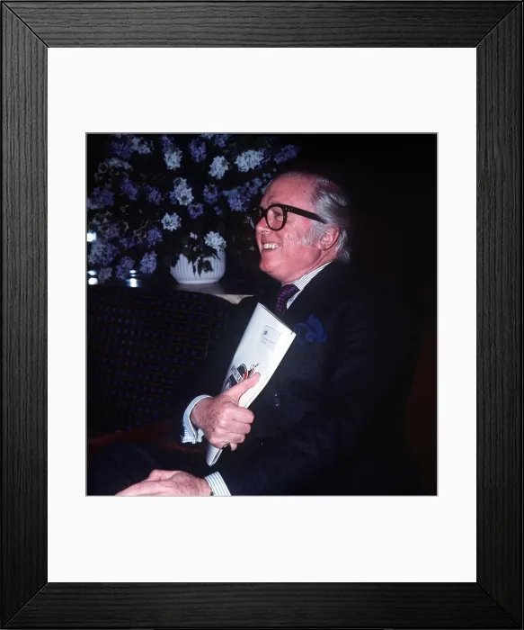 Framed Print : Sir Richard Attenborough Film Director at the Variety Club at the Hilton Hotel Framed Print : Sir Richard Attenborough Film Director at the Variety Club at the Hilton Hotel