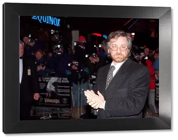 Steven Spielberg Film Director - February 1994 At the film premiere of