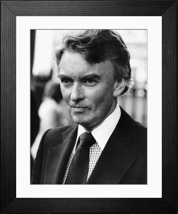 Framed Print : Peter Byrne who played Andy Crawford son-in-law of Jack Warner in the series July