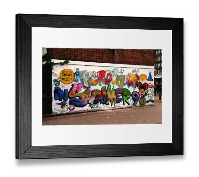  : Graffiti in Camden Town London. 1996