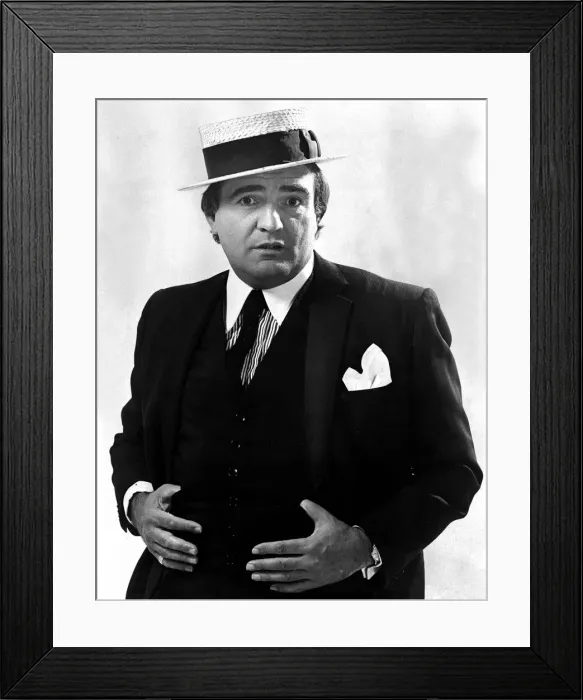 Framed Print : Billy Dainty, British comedian - February 1975 A©Mirrorpix