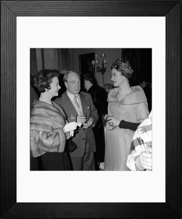 Framed Print : Henry Moore Artist and Sculpture - 1959, at the reception of Framed Print : Henry Moore Artist and Sculpture - 1959, at the reception of