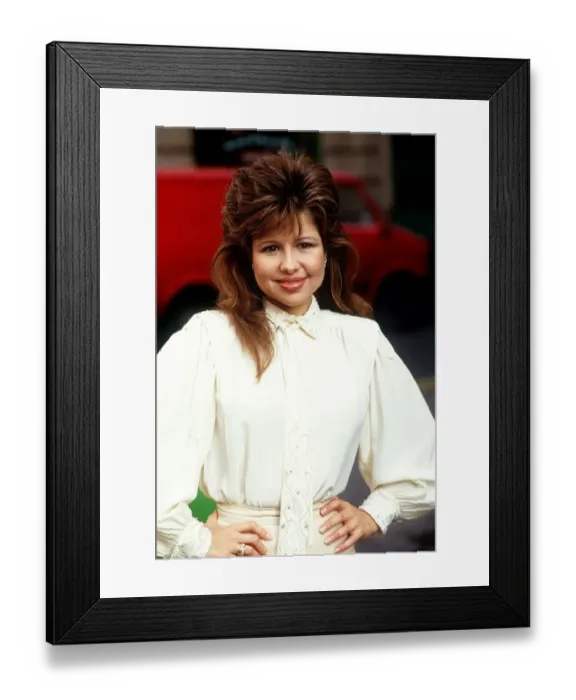 Framed Print : Pia Zadora October 1986 Actress with hands on her hips A©mirrorpix Framed Print : Pia Zadora October 1986 Actress with hands on her hips A©mirrorpix