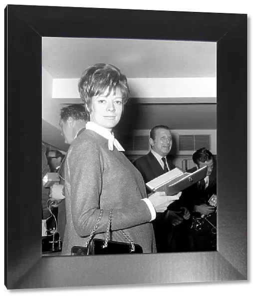 Maggie Smith at Variety Club Show Business Awards March 1969 Actress Maggie Smith