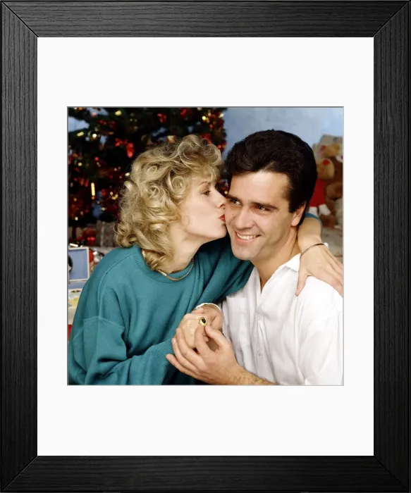 Framed Print : A wife thanks her husband for all the gifts he gave her for Christmas Framed Print : A wife thanks her husband for all the gifts he gave her for Christmas
