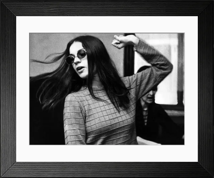 Framed Print : Virginia North - Actress - Nov 1966 learning Khatak Framed Print : Virginia North - Actress - Nov 1966 learning Khatak