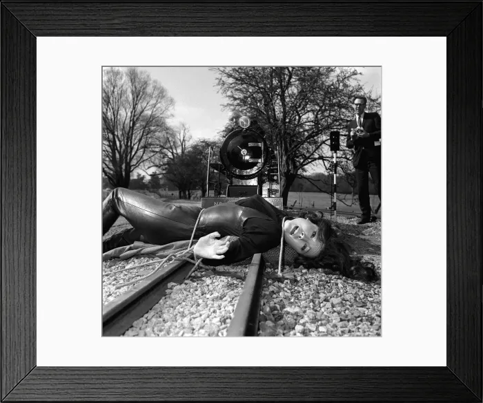 Framed Print : TV Progs The Avengers April 1965 Diana Rigg actress as Mrs Emma Peel Framed Print : TV Progs The Avengers April 1965 Diana Rigg actress as Mrs Emma Peel