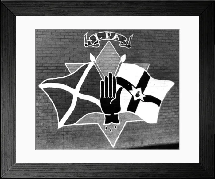 Framed Print : LPA Mural November 1986 Framed Print : LPA Mural November 1986