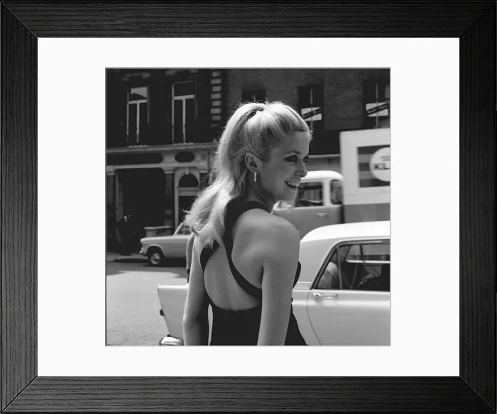 Framed Print : Actress Catherine Deneuve, star of the film repulsion Framed Print : Actress Catherine Deneuve, star of the film repulsion