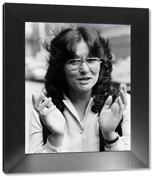 Linda Lovelace April 1981 ex American porn actress turned author A©mirrorpix