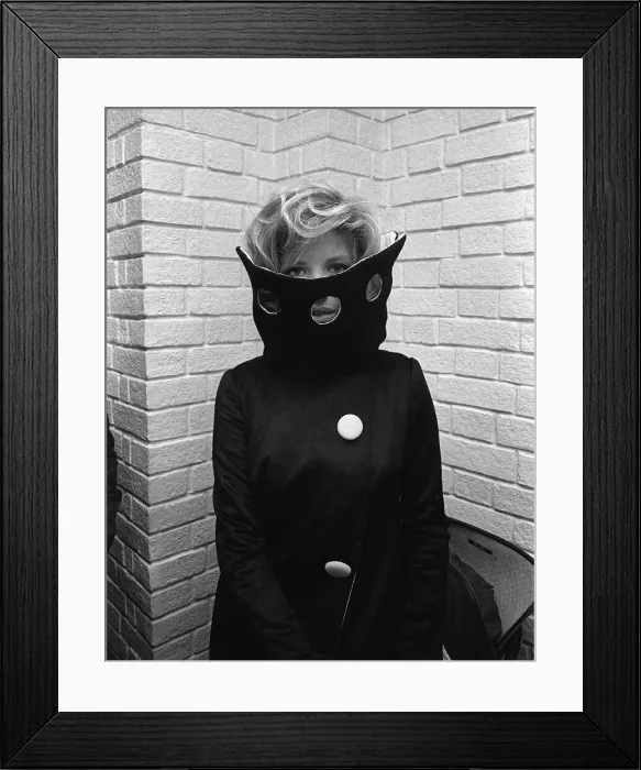 Framed Print : Italian film actress Monica Vitti at cocktail party at the Savoy hotel London 1965 Framed Print : Italian film actress Monica Vitti at cocktail party at the Savoy hotel London 1965