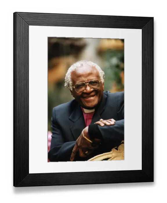 Framed Print : Archbishop Desmond Tutu