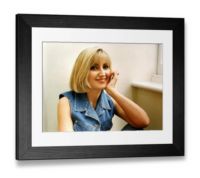 Framed Print : Jayne Irving TV Presenter