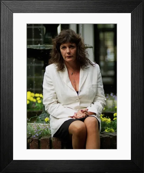 Framed Print : Allasonne Lewis September 1999 former personal agent of Jill Dando TV Presenter Framed Print : Allasonne Lewis September 1999 former personal agent of Jill Dando TV Presenter