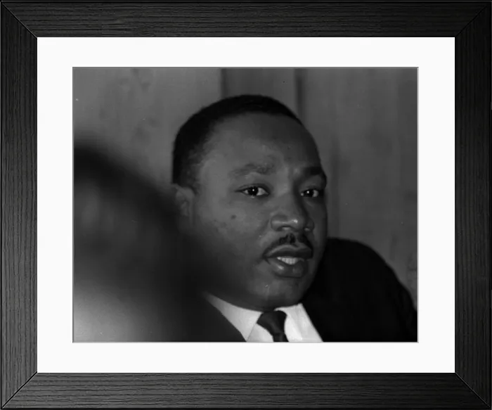 Framed Print : Martin Luther King 1964 Framed Print : Martin Luther King 1964